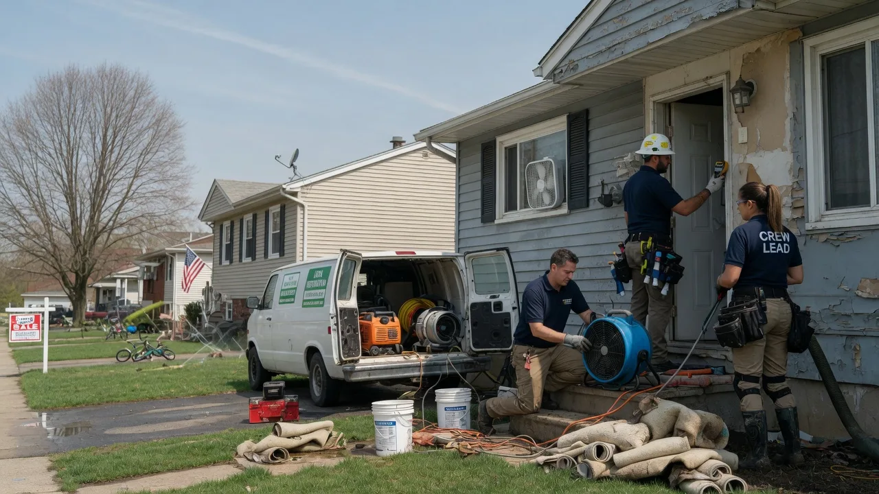 Flood Cleanup in Great Bend, KS near me